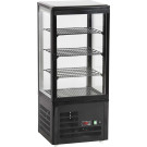 Kühlvitrine UPD80-BLACK - Tefcold